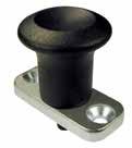 Index Plungers SR 5405 Index Plunger - Wit or Witout 90 Locking Rest Position Knob: ig Impact Resistant Termoplastic Insert: Burnised or Stainless Steel Matt Finis Used for locating, positioning,