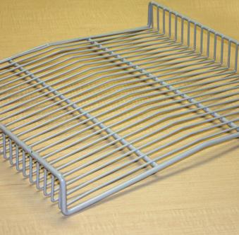 Epoxy-coated, plated steel shelves Stainless steel case back Remote models