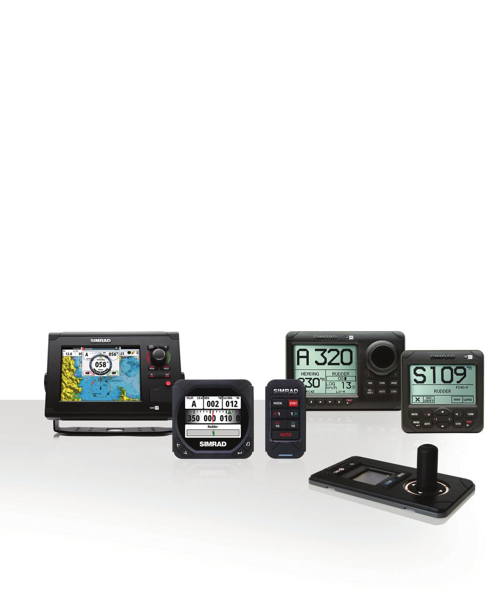 DESIGNED TO STEER YOUR BOAT With dedicated autopilot button, rotary-dial steering on TouchSensible models, and full on-screen autopilot controls, our multifunction displays are all you need to