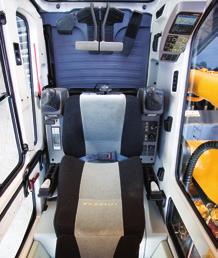 Robex 250LC-7A Technology in Cab Design Operator s Comfort is Foremost. Wide Cab Exceeds Industry Standards. Visibility. Even more visibility than before, for safer, more efficient operating.
