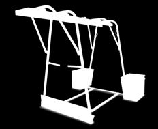 ACCESSORIES for HOISTS [ E1 - E2 ] Gantries with capacity 300 kg (E1) and 500 kg (E2) Suitable for all