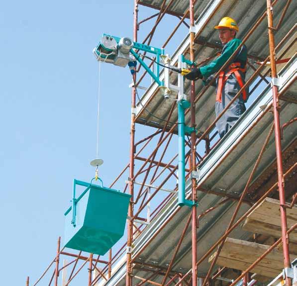 Hoists C UPPER LIMIT SAFETY DEVICE All hoists are fitted with upper limit safety device with positive drive that stops the upward movement of the