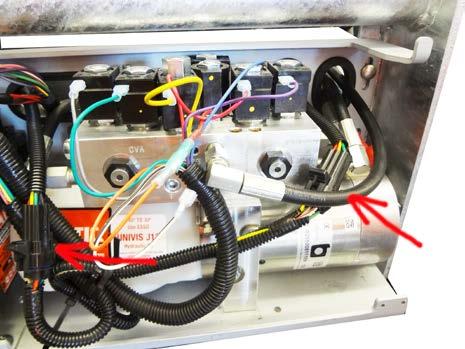 Mount the solenoid (16) to metal surface close to the driver (as show on the picture) bending bracket if necessary.