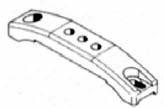Mounting Brackets 1 pair of mounting brackets for adjustable mounting points 66 008 01 75 0 1 pair of stainless