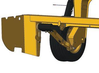 4 5 Exclusive rubber torsion suspension design absorbs shock loads and high impacts by helping to reduce cutter bar