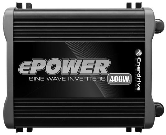 Installing the Enerdrive epower Inverter System WARNING: Electrical Shock Hazard The unit On/Off switch does not disconnect the DC power from the battery.