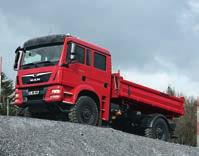 The MAN TGL Tipper is a lightweight vehicle which performs exceptioally i the weight classes of 7.5 to 12 toes.