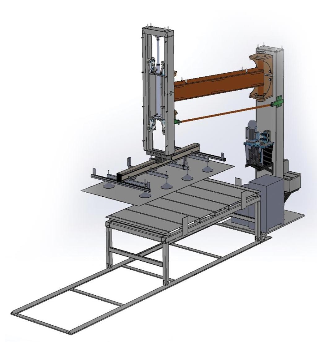 N - LIFT 8 N-LIFT has been designed for loading sheets to machines automatically.