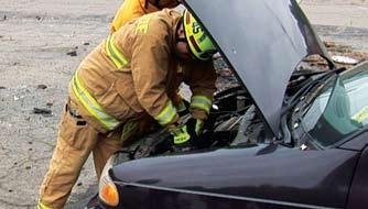 Step 8 As soon as possible, cover the victims, to protect them from the extrication process, using a