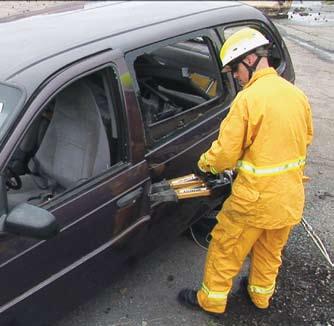 Chapter 34 Vehicle Extrication 3 Place the hydraulic