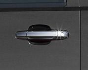 CHROME OUTSIDE door handles These chrome door handles replace the production door handles to give your Tahoe a stylish and