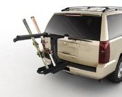 style. Hand-operated tilt-down lever allows access to the cargo area without removing carrier.