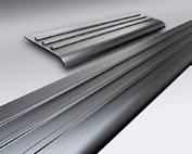 Door step shields Protect your door step area from damage during entry and exit with these brushed stainless steel step shields.