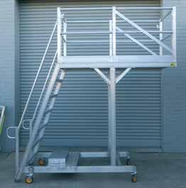 Platform Area Safety Gate and Swing Up Bar RSC600 570