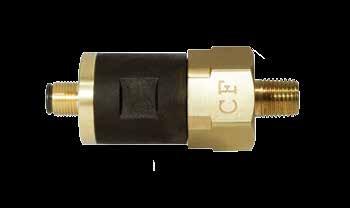 High Pressure Switch CF Operating Specifications Features Long-life elastomer diaphragm (Set Points: 10 300 PSI) Proven sealed piston sensor (Set Points: 100 4500 PSI) High-quality snap-action switch