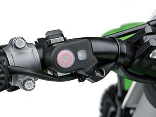 The KX450F features a launch control system similar to that on our factory racers.