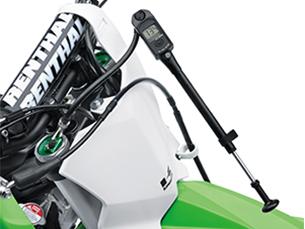 Advanced Race Ready Suspension: SFF-Air Triple Air Chamber The KX450F features Showa?s SFF (Separate Function front Fork)-Air TAC (Triple Air Chamber).