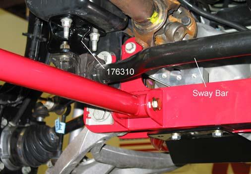 9) Repeat steps 1 through 8 to install left brake hose 170100 or 176104 on the driver side. 10) Bleed the front brakes.