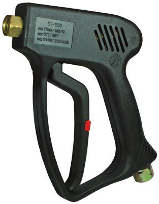 A commercial cleaner s dream, comfort technology designed trigger system actually helps the operator keep the trigger open. Fatigue is reduced, allowing longer work periods.