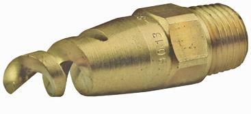 Pattern rated at 40 ** SFJ4003 is a brass nozzle. Remainder are plastic.