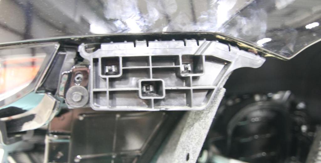 mounts located on each fender (see