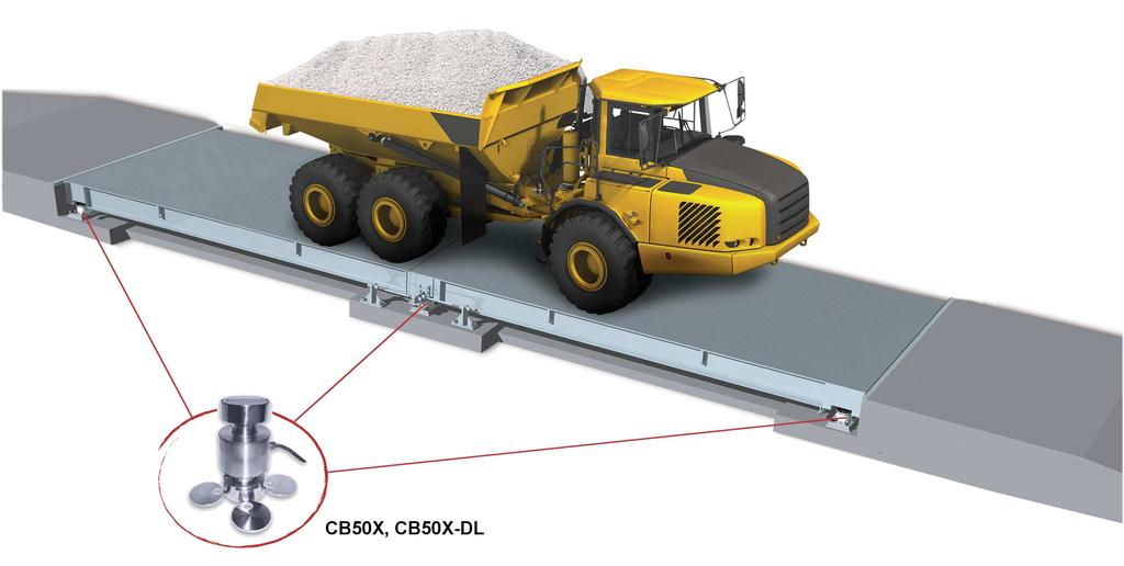 CB50X & CB50X-DL load cells Influence factors in weighbridge application Introduction Vehicle scales can be considered as a platform that is supported by weight-sensing elements which produce an