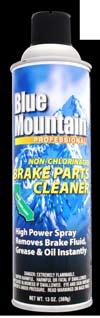 Removes grease and oil instantly. Evaporates fast and leaves no residue. Chlorine-free. Safe for all brake systems. (VOC-Volatile Organic Compound).