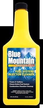 Available Sizes: 355ml (BMSOKA) BLUE MOUNTAIN 2 PIECE FUEL SYSTEM KIT Removes deposits from injectors and air intake.