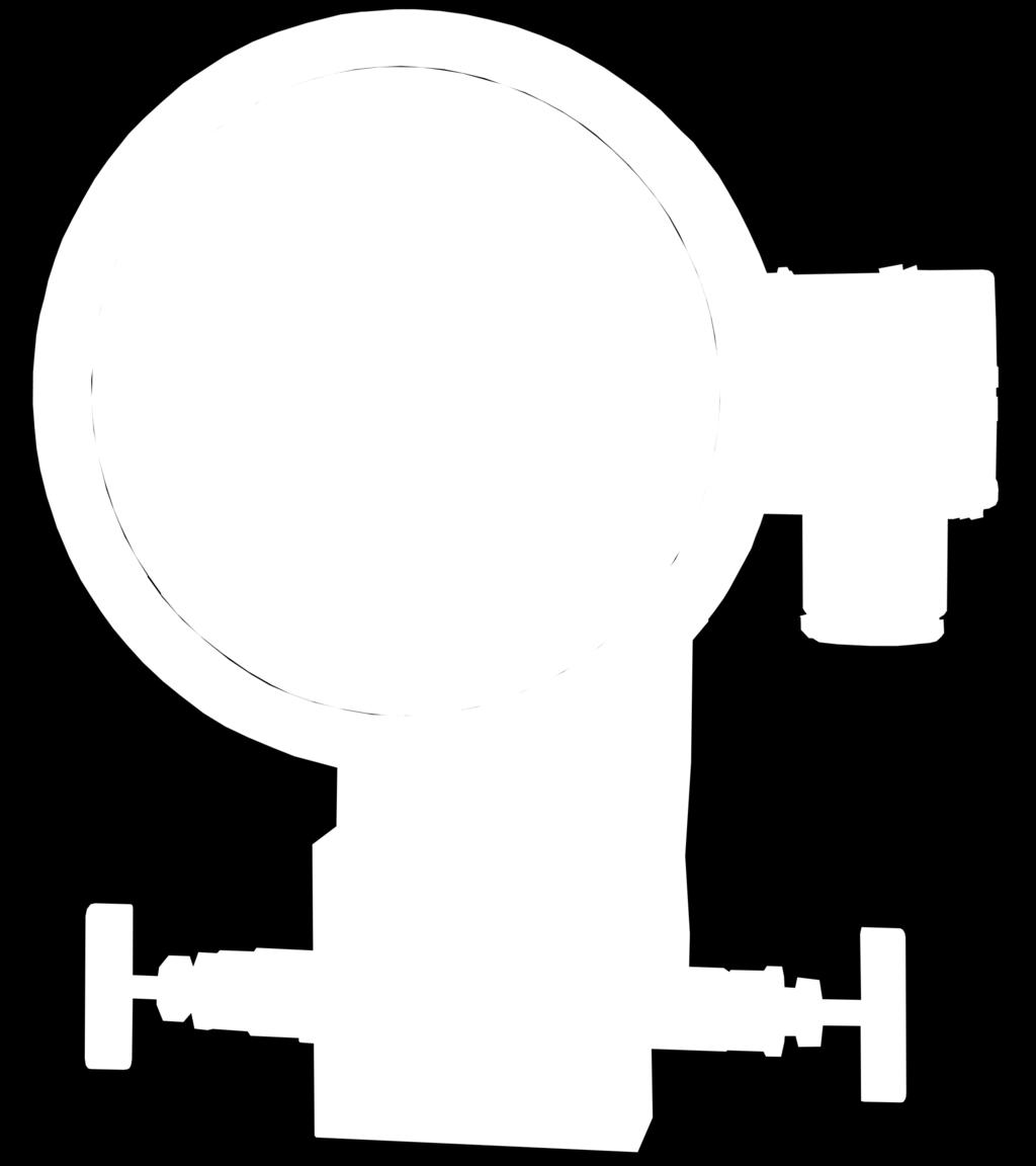 A set of two stainless steel bellows mounted on a force balance allows direct reading of the actual differential pressure. The contacts uses a reed switch for warning and control applications.