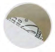 PS 33 B/C PSA - Paper Discs Al. Oxide Part # (in.) Grit Pkg.