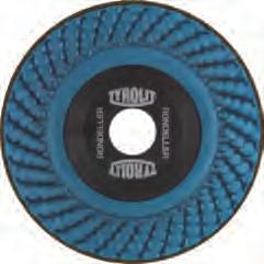 Rondeller Wheels Fast Cut FLAP Disc Used for on curved work pieces, Smoothing of Welded Seams, Beveling pipe etc.