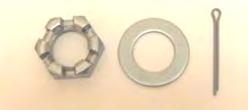 Example: std hub Example: hub drum Spindle Nut Retainer Spindle nuts are