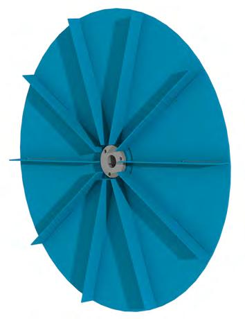 rrangement 8 rrangement 8 is a direct-drive unit with the wheel mounted on a separate fan shaft that is mounted to the fan pedestal with pillow block bearings (minimum L-,000 hours).