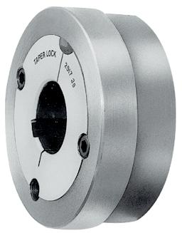 WELD-ON-HUBS Fenner Taper Lock Weld-on Hubs are made of steel, grade 070M20, drilled, tapped and taper bored to receive standard Taper Lock bushes.