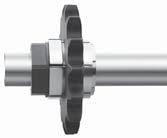 Even the smallest discrepancies in the fit between the hub and the shaft will increase fretting corrosion and wear and cause premature failure of the mounting.