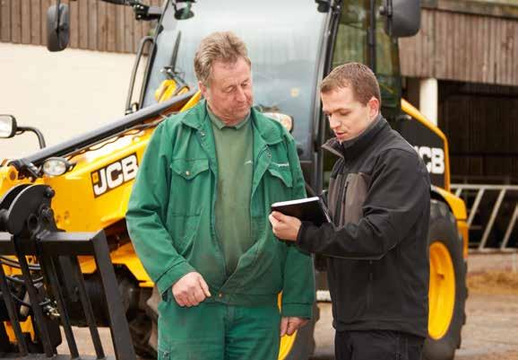 VALUE ADDED Value added JCB s worldwide customer support is first class.