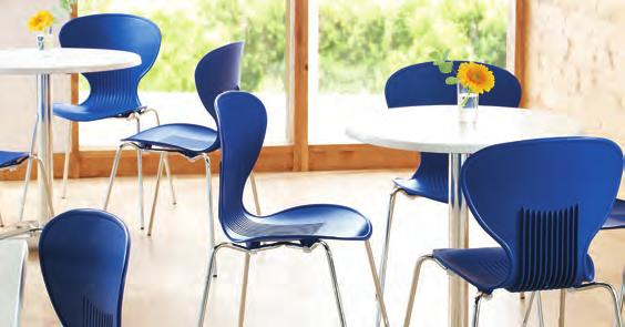 Spectrum Tables Create exciting layouts by adding splashes of colour to your café area.