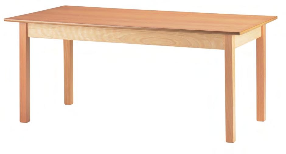 CLASSROOM TABLES *Hygienilac wood lacquer Kills most species of bacteria, including MRSA, salmonella and E.