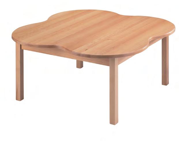 Beech Shaped Tables Create an interesting classroom with these fun shaped, solid