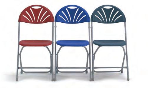 2000 Comfort Lightweight Folding Chair A stylish and comfortable lightweight, tough folding chair.