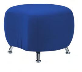 Just Colour Vinyl see page 64 Cookie Seating All foam upholstered single seats