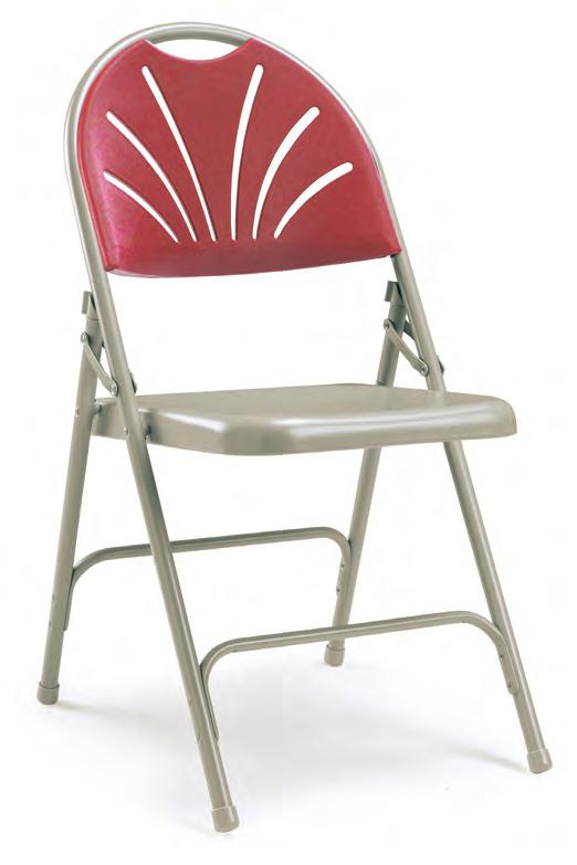 2600 Comfort Back Steel Folding Chair The deep contoured back-rest makes this one of the most comfortable folding chairs on the market today The strong and durable 2600 chair is designed for optimum