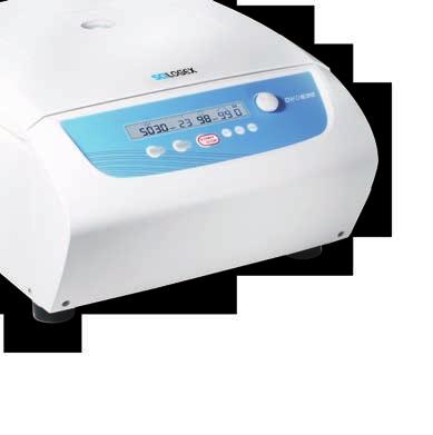 of 6000 rpm Maximum capacity of the centrifuge: 100 ml x4 9 Acceleration/10 Brake speed settings to ensure the sample a better