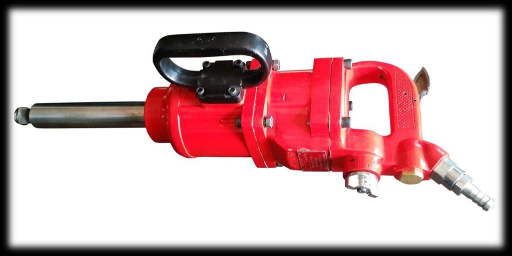 ::: IMPECT WRENCH ::: ¾ Impect Wrench Free speed 4500 rpm Max. torque 340 ft/lb Air inlet 1/4 B.S.P. Hose bore 3/8 (10mm) 4.8kg Bolt cap.