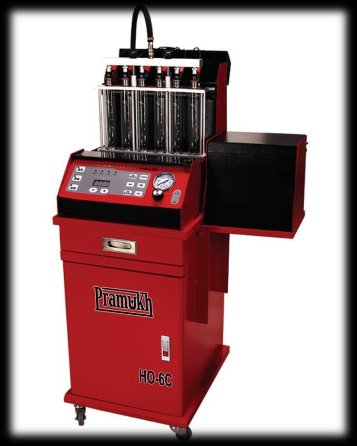 ::: FUEL INJECTOR CLEANER & TESTER ::: :: Model :- HO-6C :: This product is applicable to diagnose and clean fuel injectors of various cars manufactured worldwide, improving stability, reliability