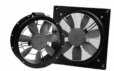 The S&P COMPACT DUCT AXIAL FANS are designed to be installed in-line with inducted or partially ducted ventilation systems for exhaust or supply air applications.