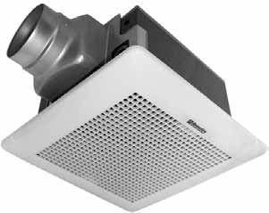 V Bathroom Fans by RenewAire S&P s V-Series Bathroom Fan by RenewAire (an S&P company) is the best choice for exhaust-only ventilation.