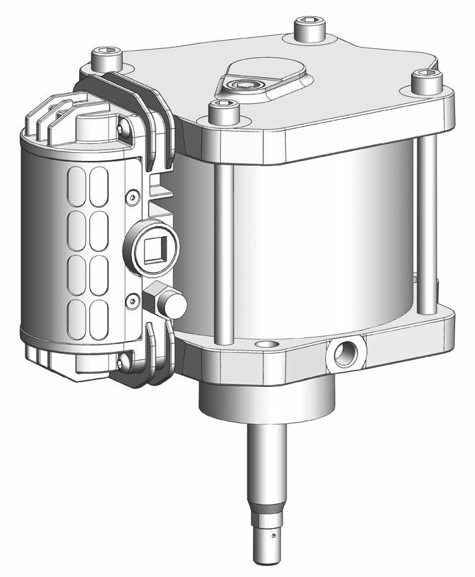 AX140S Air Motor Assembly Patent 7,603,855 Maximum air inlet pressure: Maximimum recommended continuous cycle rate: SPECIFICATIONS Air consumption @ 20