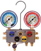 All Mastercool Gauges are Color Coordinated for Easy Refrigerant Recognition.