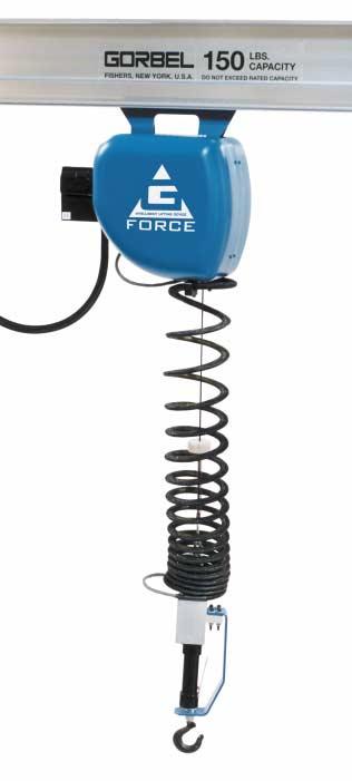 THE G-FORCE INTELLIGENT LIFTING DEVICE The G-Force is a servo-powered lifting device that enables you to lift loads and manipulate objects like it was an extension of your own arm.